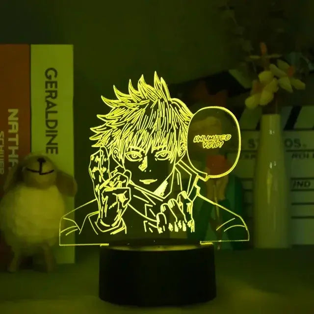 Lámpara LED Anime 3D