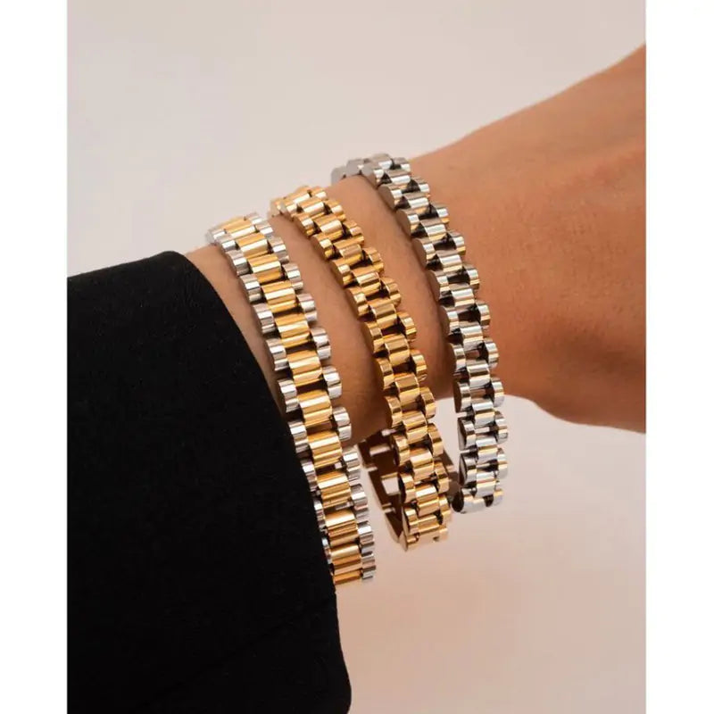 Brazalete Golden Elegance