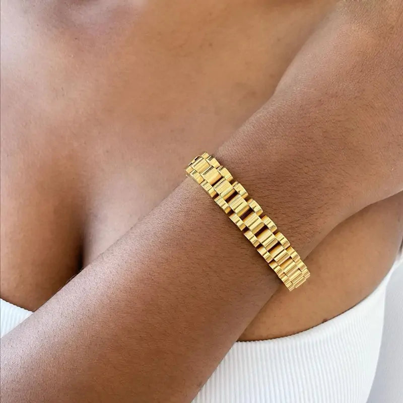 Brazalete Golden Elegance