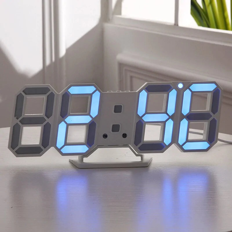 Reloj de Pared Digital LED 3D - Diseño Moderno y Funcional