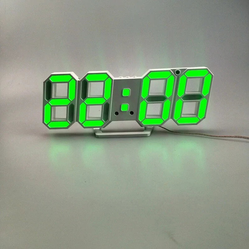 Reloj de Pared Digital LED 3D - Diseño Moderno y Funcional