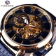 Reloj Mecánico Imperio Dorado